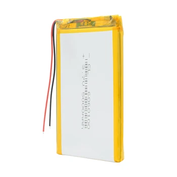 3,7 V 5000mAh 6060100 Litij-Polymer Li-Po baterija li ionska Baterija za Polnjenje Lipo celic Za Tahografske MP3 Prenosni Bluetooth zvočnik