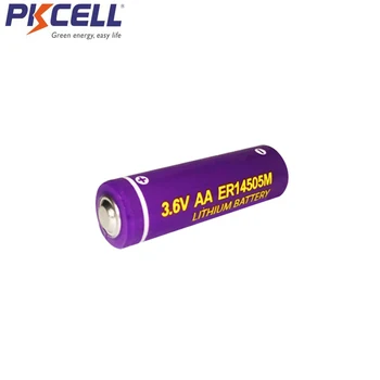 20PCS PKCELL AA ER14505M 3,6 V 1800MAH Litijeve baterije Baterije Li-SOCl2 (Moč, Vrsta) 14*skupaj za 50,5 Visoka praznjenja trenutno