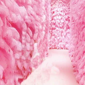 Brezplačna dostava 100pc roza pero 15-20 cm, belo romantično poroko korist rojstni dekoracijo pribor Kulise foto prop