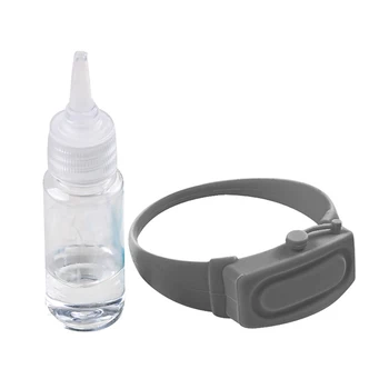 6pcs/set iz Silikona, Mini Hand Sanitizer Steklenico z Manšeta Strani Razpršilnik Gel Držalo Snemljiv Pokrov Milo Razpršilnik Posodo