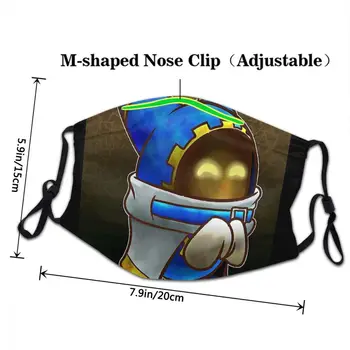 Magolor Mascarilla Masko Maska Usta Kritje Kirby Ukrep Platformna Igra Obraza Zaščitna