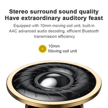 TWS Bluetooth 5.0 Slušalke 2200mAh Polnjenje Box Brezžične Slušalke 9D Stereo Šport Nepremočljiva in-Ear Slušalke Z Mikrofonom