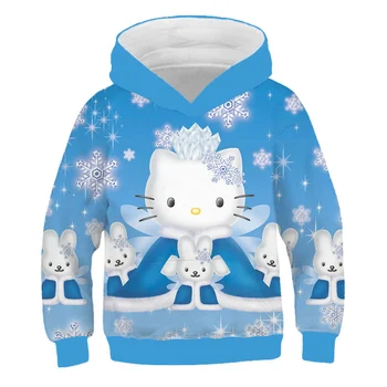 Otroci Hoodies Fashion Majica Otrok, Fant, Dekle 3D Cartoon Vzorec Sweatshirts Jesen Zima Baby Boy Oblačila Pulover