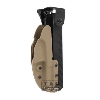 Taktično RTI sistem Kydex Desnem Pasu Tulec Za Glock 17 19 22 23 31 32 45 SOC II. Stopnjo Zadrževanja Tulec, DE
