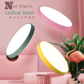 Sodobno minimalistično LED ultra-tanek krog akril stropne svetilke spalnica kuhinja dnevna soba razsvetljave, hodnik, balkon stropne luči