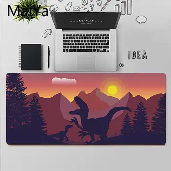 Maiya Vrh Kakovosti Anime Dinozaver MousePads Računalnik Laptop Anime Miško Mat Brezplačna Dostava Velik Miško, Tipke Tipkovnice Mat