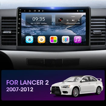 Vtopek 4G+WiFi 2din Android Avto Radio Predvajalnik Za Mitsubishi Lancer 2007-2012 Navigacija GPS Vodja Enote 2 din brez CANBUS
