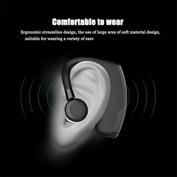 Roreta V9 Bluetooth Brezžične Slušalke za Prostoročno uporabo Poslovnih Slušalke Z HD Hrupa Mikrofon Šport Slušalka Za iphone, Samsung