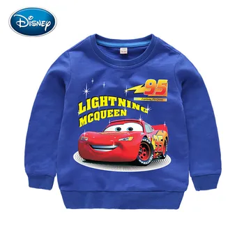 Disney risanke natisnjeni pulover otroška oblačila bombaž fant pulover za otroke strele avto pulover 3-8Years