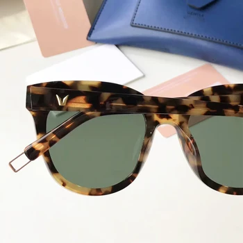Vintage Flatba korejsko Znamko Design Nežen Ins sončna Očala Ženske Moški Prevelik Kvadratnih UV400 sončna Očala Oculos De Sol Z ohišjem