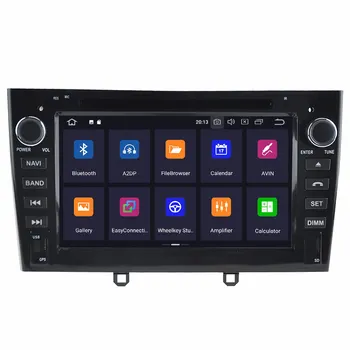 DSP Carplay Za Peugeot 308 Peugeo 408 Android Zaslon Avtomobilski Stereo sistem Multimedijski Predvajalnik, GPS Avto Avdio Video Radio, Diktafon, Vodja Enote