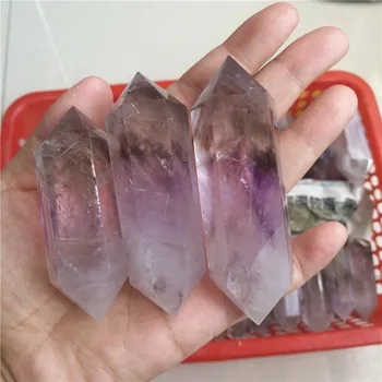1 kg Čudovite naravne ametist točke quartz crystal reiki healing naravni kamni in minerali