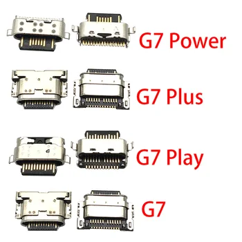 100 kozarcev Tip-C Polnjenje prek kabla USB Priključek Jack Vtičnico Podatkov Rep Plug Za Motorola Moto G3 G4 G5 G5S G5S G6 G7 G8 Plus Igraj Power