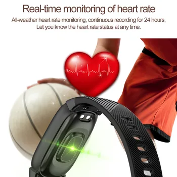 QW16 Smart Watch Šport Fitnes Aktivnosti, Srčni utrip Tracker Krvni Tlak Watch Pametno Gledati Relogio Android pametne ure Telefon