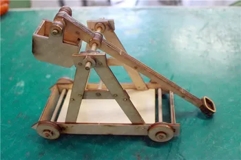 Kitajski stari avto model DIY lesene model komplet