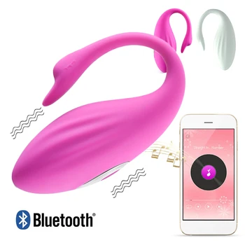 Bluetooth Vibracijsko Jajce Sex Igrače za Žensko Daljinski upravljalnik Vagina Žogo Ženski Masturbator Ben Wa Žogo Keglove Žogo Klitoris Stimulator