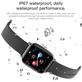 T98 Smartwatch Telesne Temperature, Merjenje Srčnega utripa Nepremočljiva Nosljivi Napravo Bluetooth Smart Pazi Za Android IOS