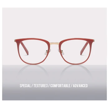 Pregledna Kvadratnih Očala Okvirji Za ženske Modni Beli Luksuzni Recept Očala Okvirji Ženski Optični