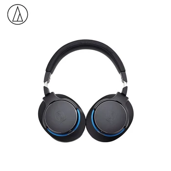 Original Audio-Technica ATH-MSR7b Profesionalne Slušalke Nad-Ear Slušalke Hi-Res Avdio Prenosne Slušalke Hifi Uravnoteženo Povezavo