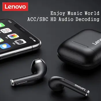 NOVI Lenovo LP2 Brezžične Slušalke Bluetooth 5.0 TWS Slušalke z Mikrofonom Hifi Stereo Šport Čepkov slušalke bas za pametni telefon