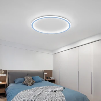 Preprost stropne luči led sodobna moda Nordijski krog domači dnevni sobi lučka ustvarjalne spalnica lučka študija lučka