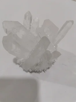 Naravno Bela Crystal Grozdov Druse Quartz Crystal Palico Nunatak Čakro Zdravljenje Reiki Kamen Stolpec Točke Sevanja
