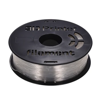 1 KG/ Spool 1.75 mm Prilagodljiv TPU Žarilno Tiskanje Materiala Zaloge Bela Črna Pregleden za 3D Tiskalnik, Risalna Peresa