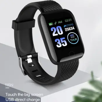 D13 Pametne Ure 116plus Srčni utrip Smart Band Manšeta Športne Ure Pametna Zapestnica Nepremočljiva Smartwatch za Android IOS