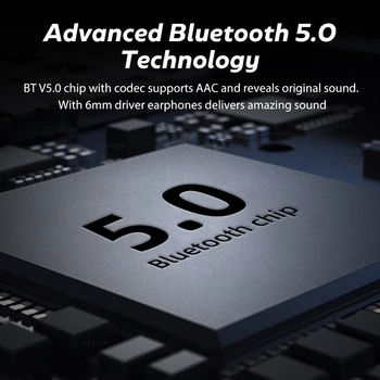 Bluetooth Slušalke Brezžične Dotik za Nadzor Slušalke Šport Z Mikrofonom Brezžične Bluetooth Slušalke za Android in IOS Telefon