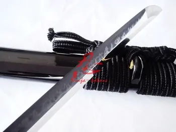 Boj pripravljena Glina kaljeno japonski samuraj katana demon tsuba oster meč