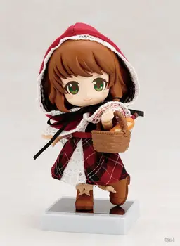 KOtobukiya Cu-poche Prijatelji Rdeča kapica s pravimi Tkanine Oblačila PVC Pravljica Anime Akcijska Figura, Igrače za Otroke