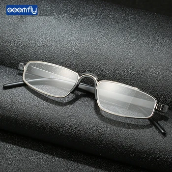 Seemfly Kvadratek Okvir Poslovanje Obravnavi Očala Unisex Povečevalno Presbyopic Očala Starejših Očala Z Dioptrije+1.0+4.0