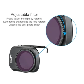 Mavic Mini 2 Objektiv Kamere ND/PL Polarizirajočega Filter Komplet MCUV ND4 ND8 ND16 ND32 CPL Za DJI Mavic Mini 1/2 Brnenje Filter dodatna Oprema