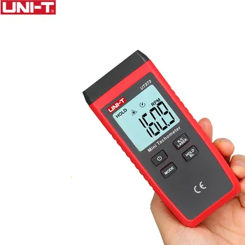 ENOTA UT373 Mini Digitalni Laserski merilnik vrtljajev Brez Stika merilnik vrtljajev / MIN Območju 10-99999RPM Tahometer števca prevožene Km/h Backlight