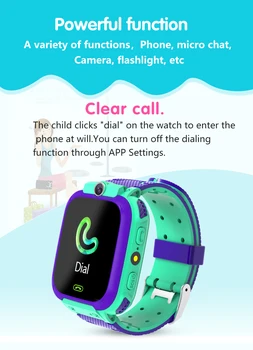V12 Pametno Gledati LBS Otrok SmartWatches Otroka Gledati 1.44 Palčni Glasovni Klepet Finder Lokator Tracker Anti Izgubil Monitor s Box