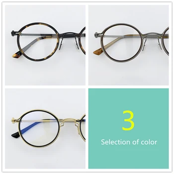 Blagovne znamke Krog titana očal okvir moških okviri za očala za kratkovidnost oči očala okvirji za ženske optičnih očal okvir očala moški