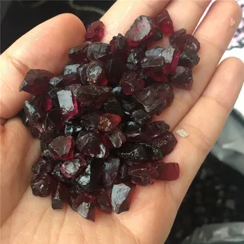 100 g visoke kakovosti lepo grobo naravno vino rdeče granat zdravilnimi kristali raw dragih kamnov za DIY izdelavo nakita veleprodajno ceno