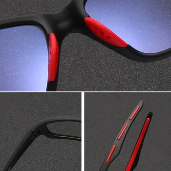 Anti Modra Svetloba Računalnik Očala Blokirajo Filter Zmanjšuje Oči Seva Očal Okvir Jasno Objektiv Igralna Očala Očala Očala