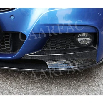 Za F30 ABS, Spredaj Lip Spojler Razdelilniki za BMW Serije 3 F30 M Slog 2012-2018 Športna Različica Ogljikovih Videz Črna Odbijač Varovala