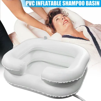 Varčno PVC Napihljiv Prenosni Šampon Bazena za Invalide Starejši Enostavno, Varno Šamponiranje ds99