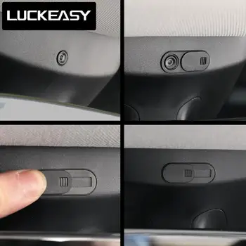 LUCKEASY webcam kritje za Tesla Model 3 2017-2019 Avto kamera zasebnosti kritje Tesla Model Y