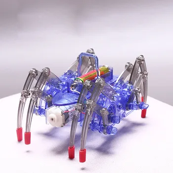 Otrok Electiric Izobraževalne Pajek Igrača Robot za Vgradnjo DIY Inteligence Razvoj Sestavljeni Igrače Darila za Otroke