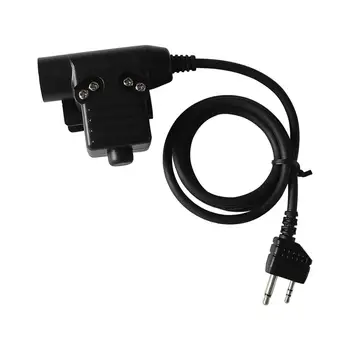 U94 PG plug za KENWOOD / ICOM / Mobile / MIDLAND / Motorola Talkabout 1 PIN / 2PIN taktične vojaške slušalke adapter