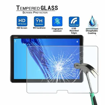 Za Huawei MediaPad M5 Lite 10 Wi-Fi - 9H Premium Tablet, Kaljeno Steklo Screen Protector Film Zaščitnik Straže Kritje