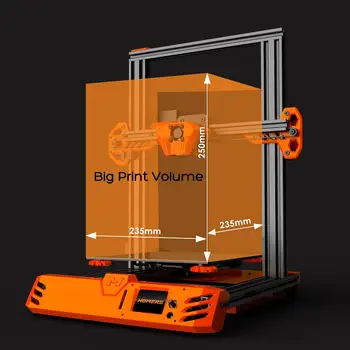 Stanovanji Odyssues 3D Tiskalnik TEVO Tarantula PRO DIY Komplet 3D Tiskalnik Drucker Impresora 235x235x250 Velikih Tiskanja Velikost Napajanje