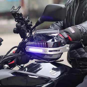 Motorno kolo Handguard Moto Roko Stražar z LED Za yamaha vstar aprilia rsv suzuki hayabusa honda vfr 1200 yamaha sledilnega 700