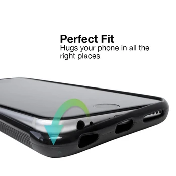 Iretmis 5 5S SE 2020 Telefon Kritje velja za iPhone 6 6S 7 8 Plus X Xs XR 11 12 Mini Pro Max Silikon TPU Modre bleščice plamen