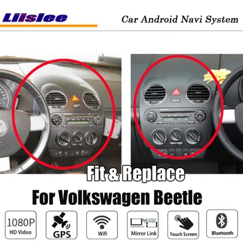 Avto Android Multimedijski Predvajalnik Za VW Beetle 2003~2010 Radio, Video, Audio GPS Navigacijski Sistem Stereo HD Zaslon