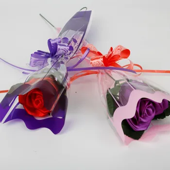 Vroče Prodajo 100 kozarcev/veliko 11x37cm Prosojne Plastike PVC Škatle za Prikaz in pakiranje Rose Cvetje darila Za Punco