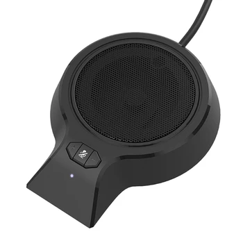 360-Stopinjski Mikrofon Video, Glasovni Klic USB Vsesmerni Mikrofon, Video Konferenčni Mikrofon Mikrofon spletnega prenosa